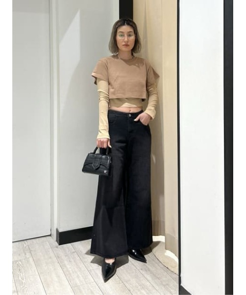 THROW by SLY tシャツ 2P LAYERED TOPS ツーピー レイヤード トップス