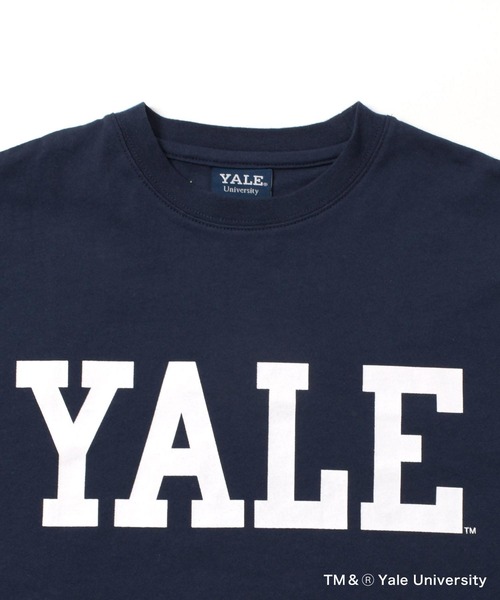 GLAZOS（グラソス） tシャツ 「大人向けサイズあり」「YALE」コットン 