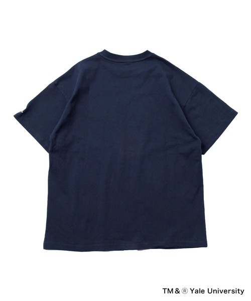GLAZOS（グラソス） tシャツ 「大人向けサイズあり」「YALE」コットン 