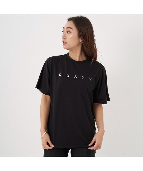 RUSTY 水着 RUSTY/ラスティ ブランド ロゴ 水陸両用 2WAY