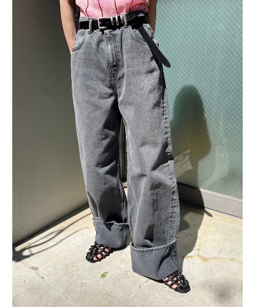 BLACK BY MOUSSY ベルト loop design belt(ループデザインベルト