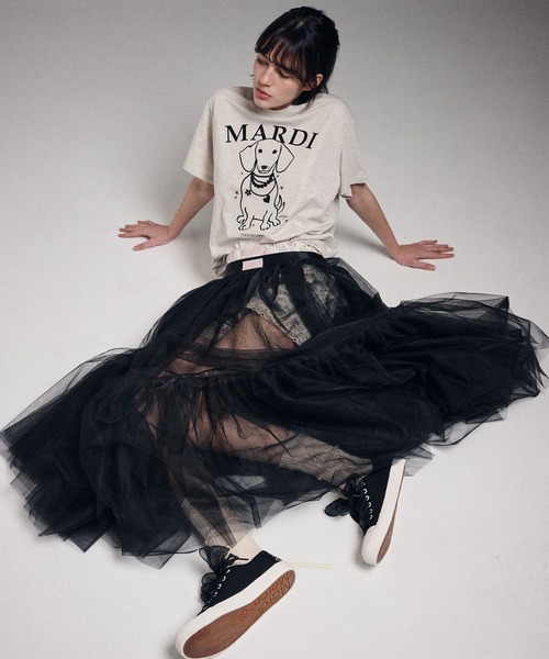 Mardi Mercredi（マルディメクルディ） tシャツ 半袖 TSHIRT SWING THE