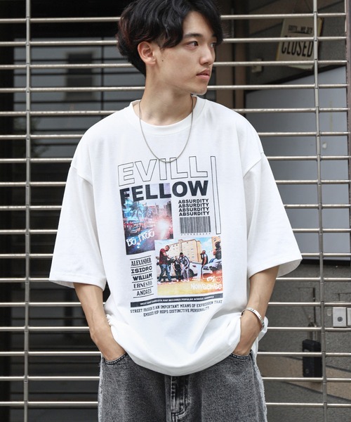 LISTEN FLAVOR☆Tシャツ☆5枚セット☆ LISTEN FLAVOR ビックTシャツ Mサイズ 総柄｜Yahoo!フリマ（旧