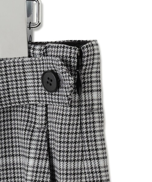 23区（ニジュウサンク） パンツ 「洗える」ガンクラブプレイドチェック