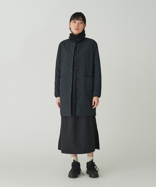 snow peak カーディガン Flexible Insulated Long Cardigan