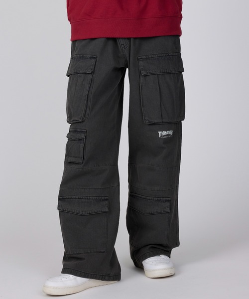 THRASHER（スラッシャー） カーゴパンツ 「THRASHER」デニム 9ポケット