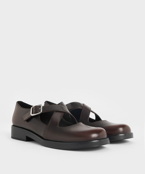 CHARLES ＆ KEITH（チャールズ&キース） パンプス クロスオーバー 