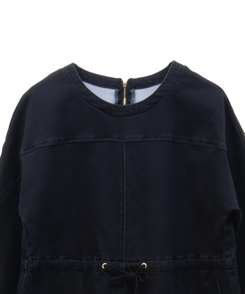 soffitto ワンピース ミニ裏毛デニムワンピース : ZOZOTOWN Yahoo!店  