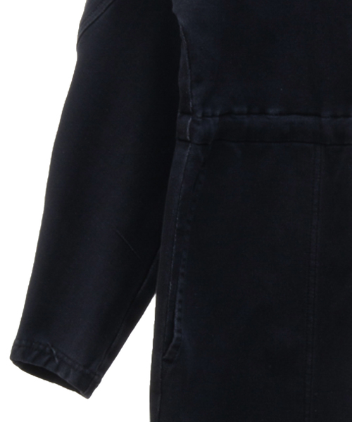 soffitto ワンピース ミニ裏毛デニムワンピース : ZOZOTOWN Yahoo!店  