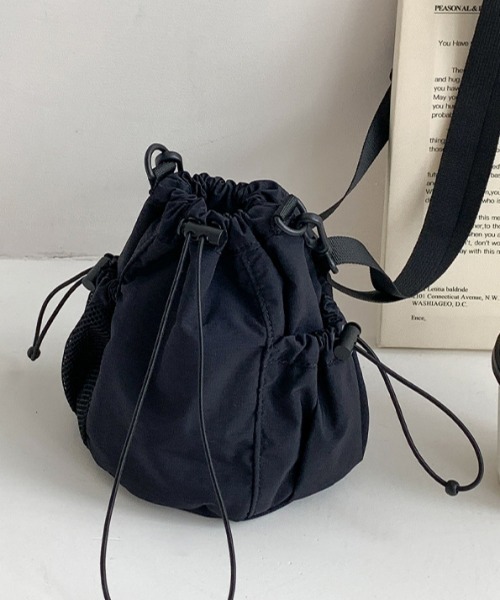 希少✨マルベリー 巾着 ショルダーバッグ ヴィンテージ 廃盤 ブラック バケツ Mulberry - 希少✨マルベリー 巾着 ショルダーバッグ