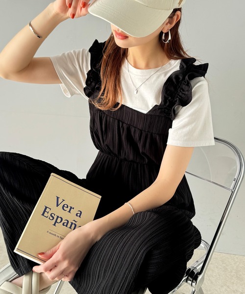classicalelf（クラシカルエルフ） サロペット オーバーオール 大人っ
