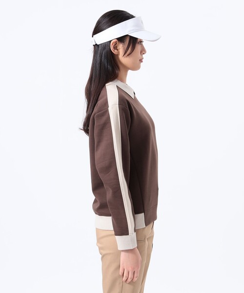 ビームスゴルフ　トレーナー BEAMS GOLF トレーナー スウェット 「UVカット/伸縮性」ORANGE