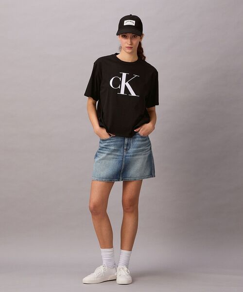 Calvin Klein（カルバン・クライン） tシャツ CK ロゴ ボクシーTシャツ