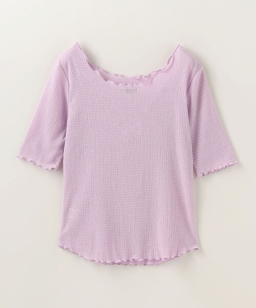 tシャツ 「Steven Alan」クレープ ハーフスリーブ プルオーバー レディース STEVEN ALAN tシャツ 「Steven Alan」クレープ ハーフスリーブ