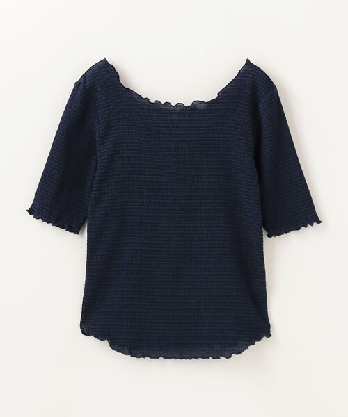 tシャツ 「Steven Alan」クレープ ハーフスリーブ プルオーバー レディース STEVEN ALAN tシャツ 「Steven Alan」クレープ ハーフスリーブ