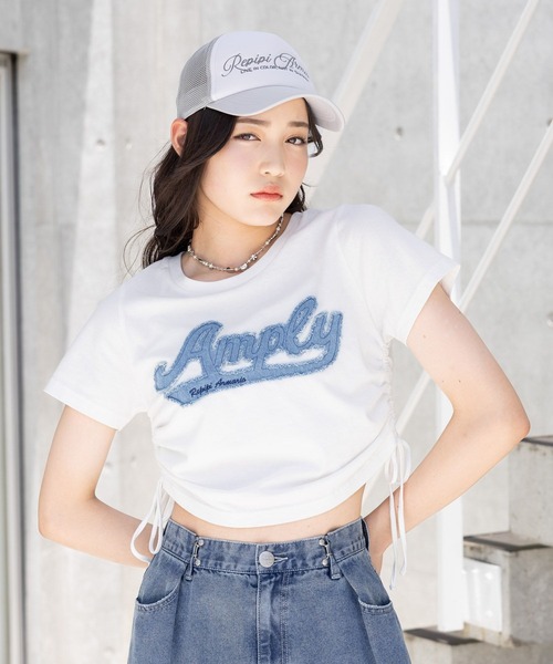 repipi armario（レピピアルマリオ） tシャツ DENIMワッペン