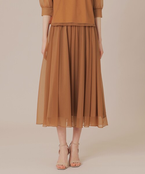 マッキントッシュロンドン　ロングスカート MACKINTOSH LONDON（マッキントッシュ ロンドン） スカート シアー