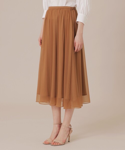 未使用✨ マッキントッシュロンドン ガーデニアシアースカート 大きいサイズ 46 シアーカーディガン(トップス)｜MACKINTOSH LONDON