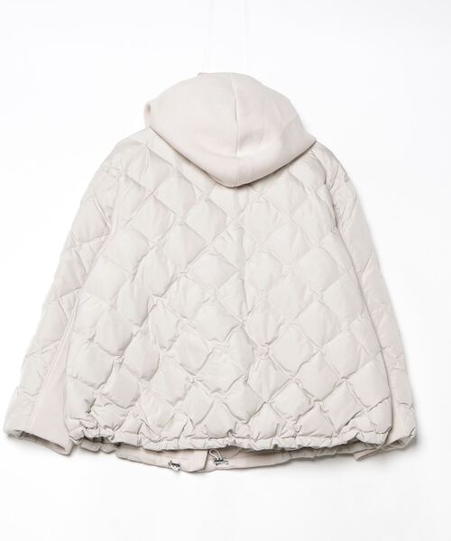 「MARECHAL TERRE」 ダウンジャケット MEDIUM サンドベージュ レディース_画像2