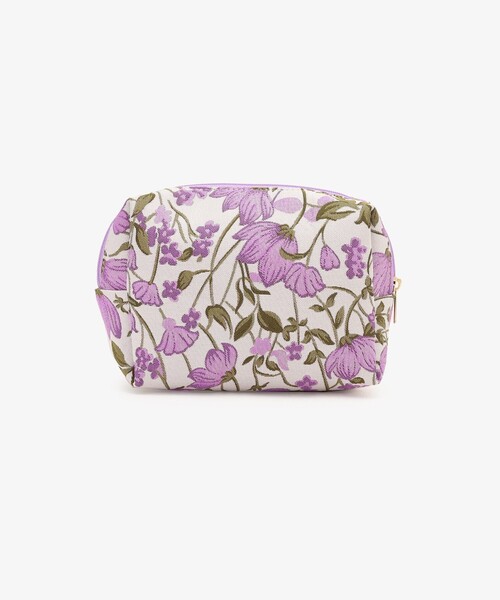 Afternoon Tea ポーチ ジャカードフラワースクエアポーチ