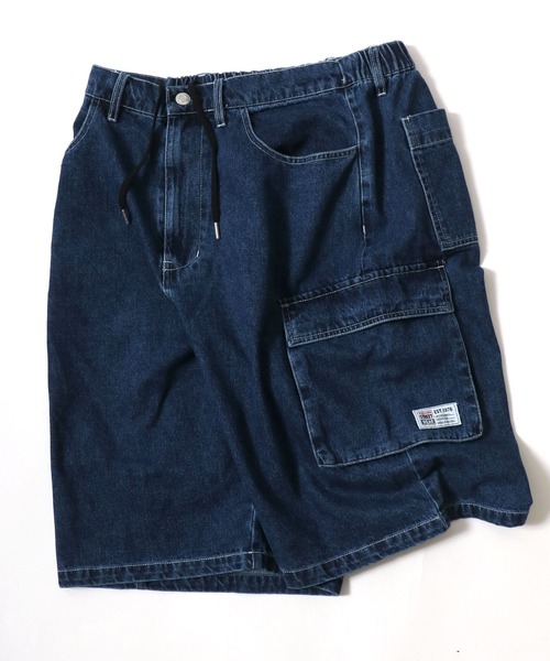ワイド ハーフパンツ ストリート カーゴポケット 2色 hr9729 VISION STREET WEAR カーゴパンツ WEAR/ヴィジョンストリート