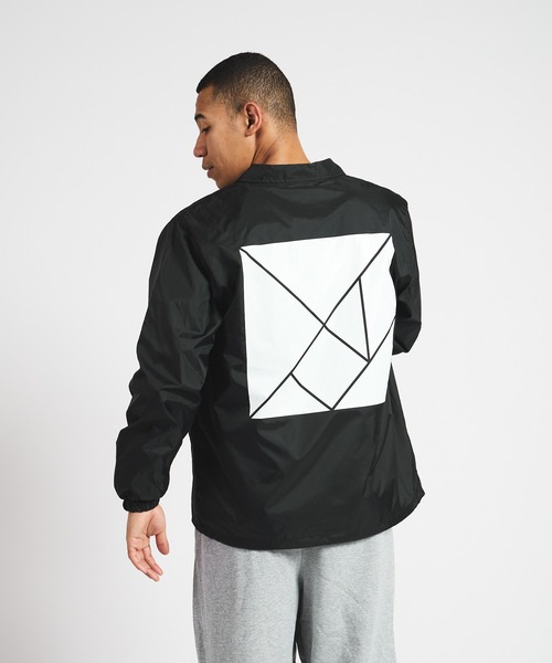 TANGRAMブラックジャケット TANGRAM（タングラム） ブルゾン アウター ZOZOTOWN 限定 PUZZLE COACH