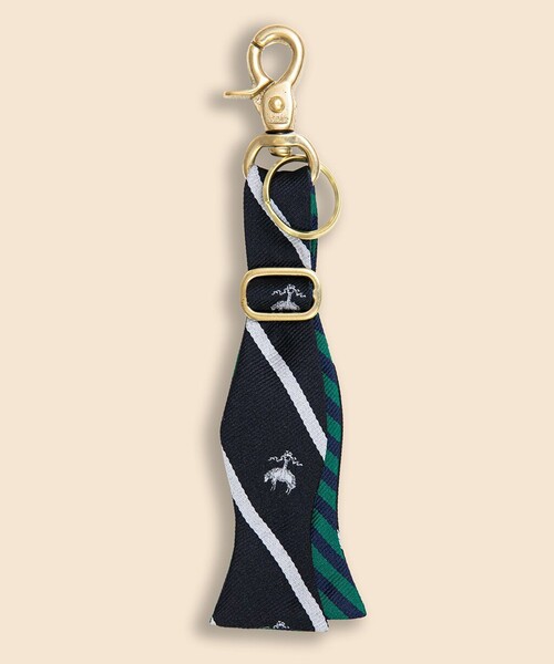 ✨希少品✨Brooks Brothers ブルックスブラザーズキーホルダー ◇オンラインストア限定◇ カウレザー シャツ キーフォブ
