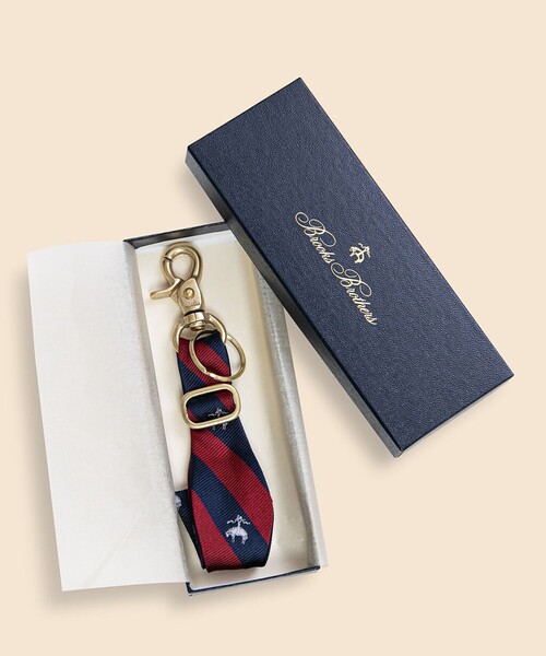 BROOKS BROTHERS（ブルックスブラザーズ） キーホルダー シルク