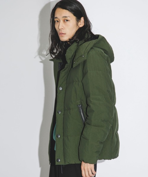 NANO universe（ナノ・ユニバース） ダウンジャケット M ブラック