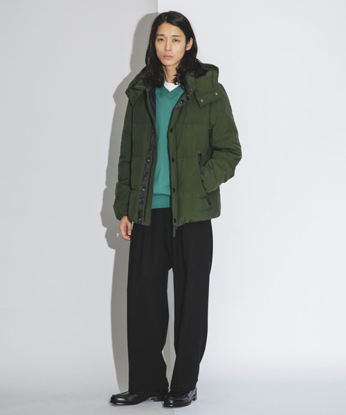 NANO universe（ナノ・ユニバース） ダウンジャケット M ブラック