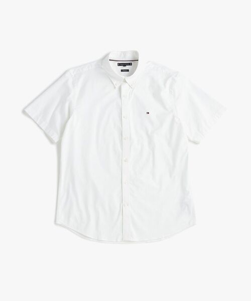 TOMMY HILFIGER シャツ ライトウェイトオックスフォードソリッド