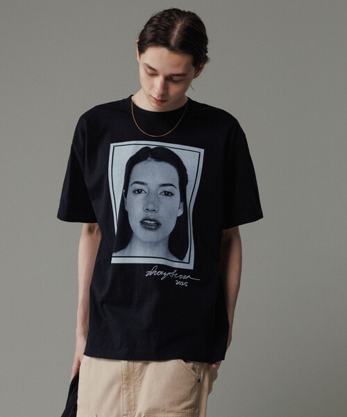 ADAM ET ROPE'（アダムエロペ） tシャツ 「別注」「Ivory Serra