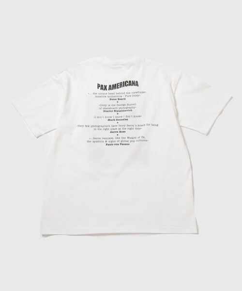 ADAM ET ROPE' tシャツ 「別注」「Ivory Serra/アイボリー セラ