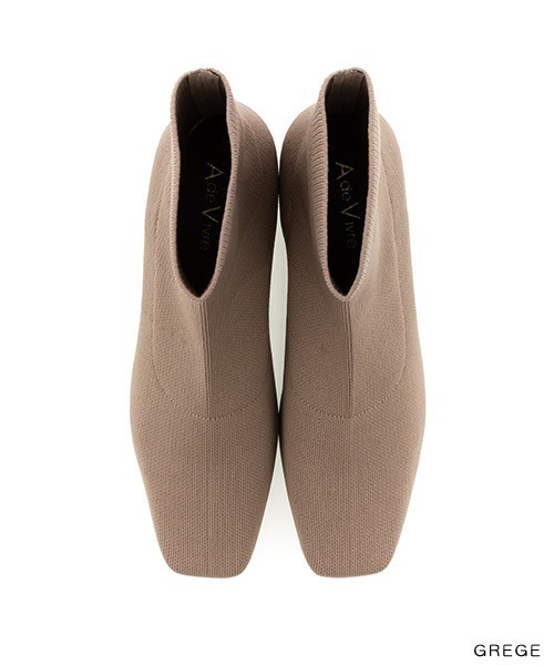 「A de Vivre」 ブーツ LL クリーム レディース_画像6