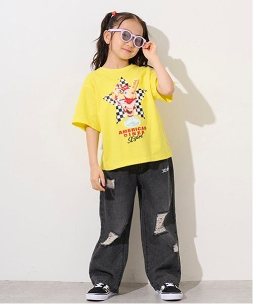 GUCCIデニムパンツ　（子供服）Bearcat ガールズ パンツ＆ジーンズ | 子供用スカート | GUCCI® JP