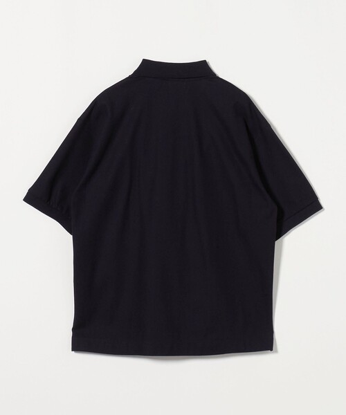 ■美品 BEAUTY&YOUTH ギザコットン スーパーブ ポロシャツ ネイビー BEAUTY＆YOUTH UNITED ARROWS tシャツ ギザコットン スーパーブ