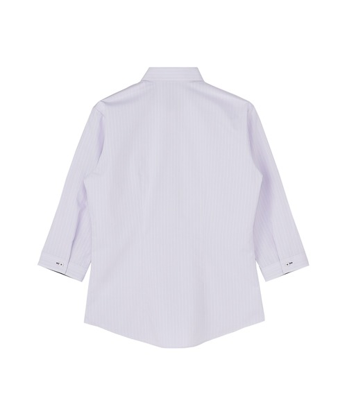 フォーマル ブラウス シャツ 形態安定ノーアイロン ワイド 7分袖ビジネスワイシャツ レディース | BRICK HOUSE by TOKYO SHIRT | 02