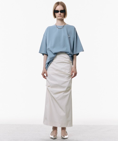 JOSE MOON（ジョゼムーン） スカート IRREGULAR TUCK TIGHT SKIRT/イ