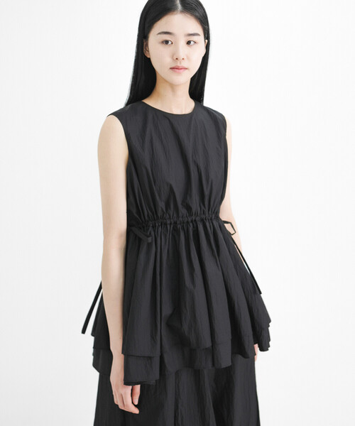 ブラウス シャツ eunoia | ポリエステル プリーツシャツ WOMEN レディース Bshop ブラウス シャツ eunoia | ポリエステル プリーツシャツ