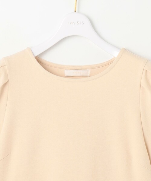 ANY SIS（エニィスィス） tシャツ 半袖 コンビネーションペプラム