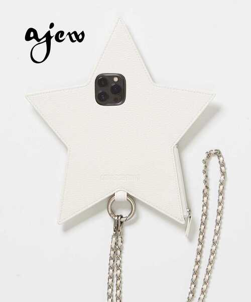 ajew（エジュー） スマホケース 「ajew」STAR SHOULDER PHONE CASE