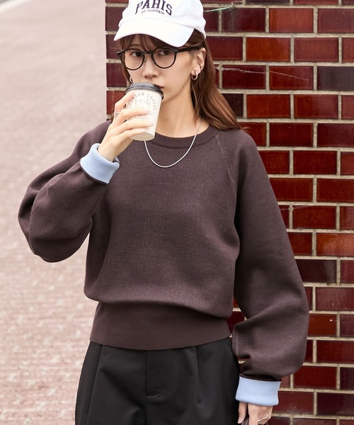 ルディ様 C5086 CELERIボリュームスリーブ スウェットコーデ セルリ ボリュームスリーブ スウェットコーデ（sold out） | FITTING LOG