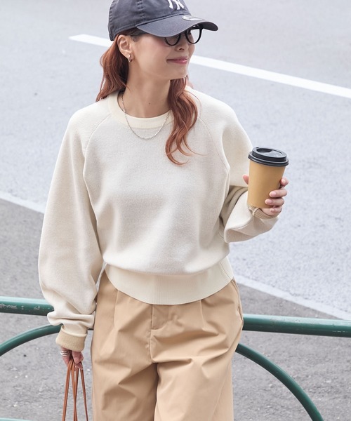 BONLECILL ニット セーター 「マシンウォッシャブル」配色