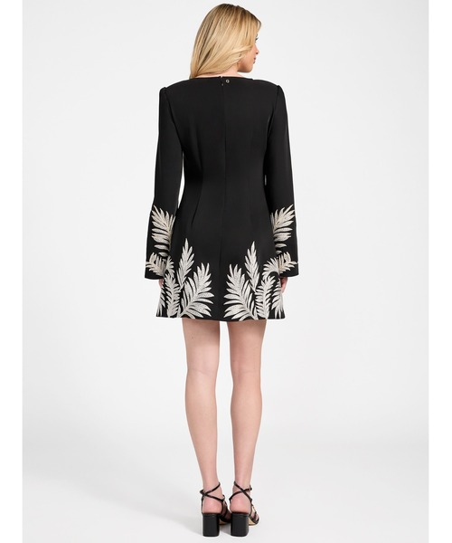 GUESS（ゲス） ワンピース LS Angele Placed Mini Dress ワンピース