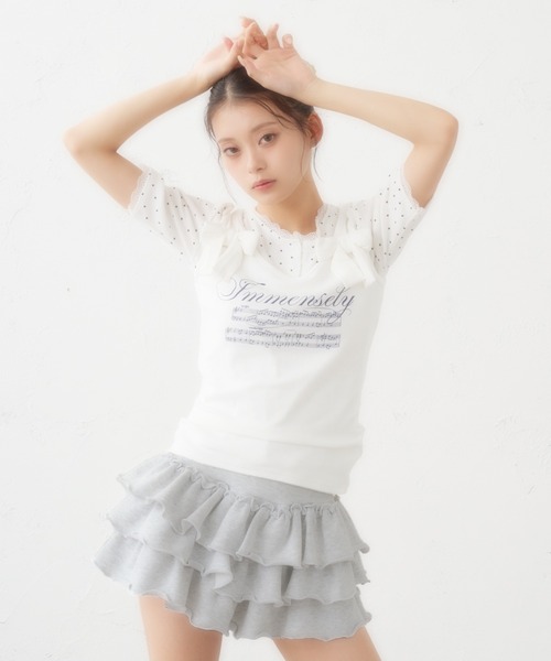 FCMM タンクトップ ノースリーブ 「日本限定」RIBBON TANKTOP / リボン