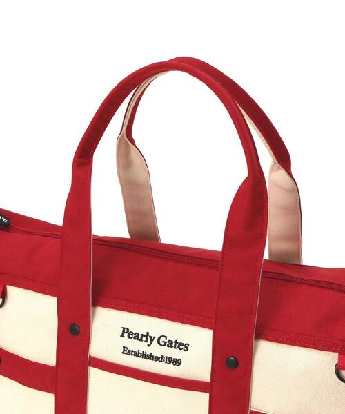 【PEARLY GATES】帆布ロッカーバッグ (UNISEX) PEARLY GATES ゴルフ 「PEARLY GATES」帆布ロッカーバッグ