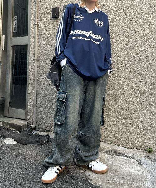「ILL'S」 「suggestion」長(zhǎng)袖Tシャツ L ホワイト メンズ