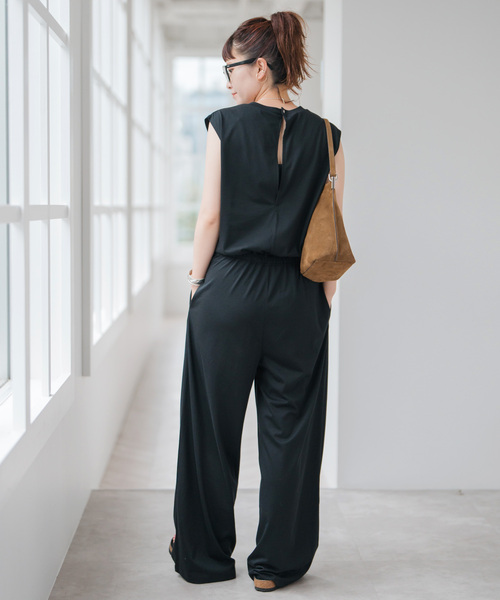 Spick＆Span オールインワン CO/PE天竺オールインワン