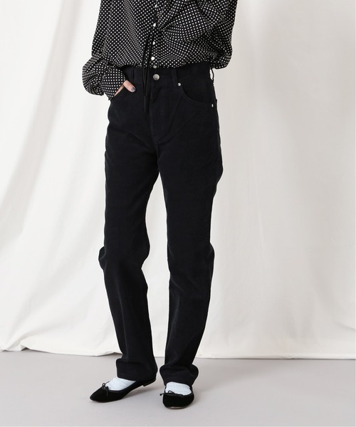 「IENA」 デニムパンツ 34 ピンク レディース