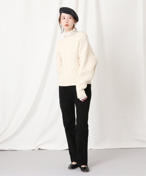 「IENA」 デニムパンツ 34 ピンク レディース